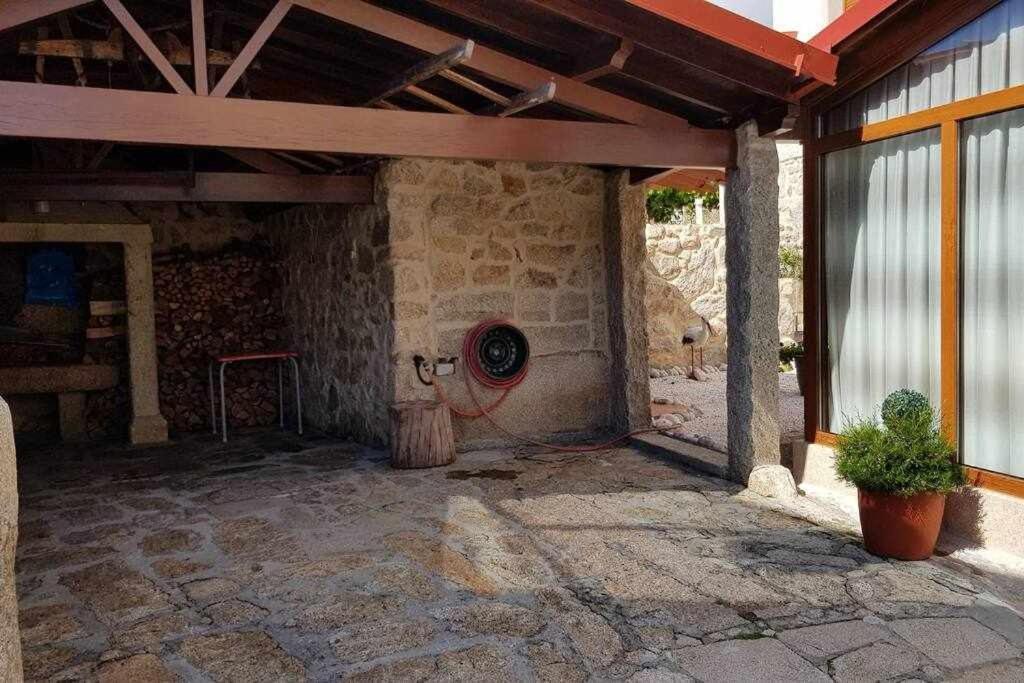 Casa Cuadrantecasa De Piedra En Playa De Carnota Villa Pedrafigueira Exterior photo
